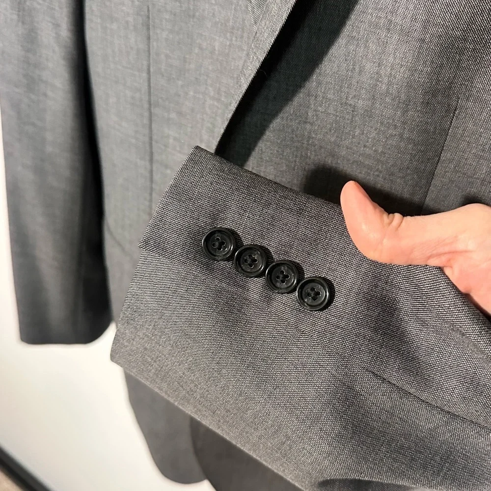 J.Crew Ludlow Italian Wool Blazer – Vitale Barberis Canonico – 40 Long – Modern